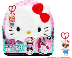 L.O.L. Surprise!™ Loves Hello Kitty® and Friends GROTE omkeerbare pluchen speeltje – Grote Tuxedosam™ knuffel met bijpassende minipop – Geweldig cadeau voor kinderen vanaf 4 jaar — cadeau in Spellen & Speelgoed