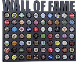 Bier muur - Biercap collector - Bierdopjes verzamelmap - Bierfles - Mancave decoratie - Cadeau mannen - Vaderdag cadeau - Cadeautje voor papa - Kerstcadeau - Surprise sinterklaas - Bier cadeau - Valentijn cadeautje voor hem - Valentijn cadeau — cadeau in Wonen & Interieur