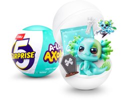 ZURU 5 Surprise A-LOT-A AXOLOTLS, PAK UIT en ONTDEK Axolotls met verrassingsthema, met 5 unieke accessoires en speelaccessoires, leuk, fantasierijk speelgoed voor kinderen, cadeau voor jongens en meisjes vanaf 3 jaar oud — cadeau in Spellen & Speelgoed