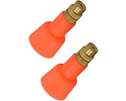SnelShoppen - Set van 2 verstelbare tuin sproeikoppen - Misters sproeikoppen vervangcaps voor tuin, planten en groenten - Fijne nevel en directe straa — cadeau in Cadeau-ideeën