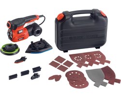 BLACK+DECKER Autoselect 4 in 1 multischuurmachine + 19 accessoires - KA280K-QS — cadeau in Mode & Accessoires