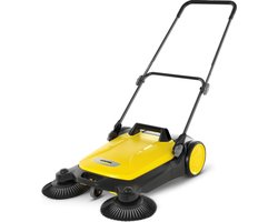 Kärcher S 4 Twin Handveegmachine - Werkbreedte 68 cm - Reservoir 20 liter - Zijborstel 2 stuks — cadeau in Tuin & Klussen