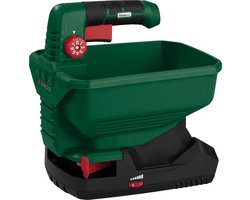 PARKSIDE® Accu-universele strooier 20V zonder accu - Toerental: max. 2200 min⁻¹ - Inhoud: 3,3 l - Ideaal voor bemesten, zaaien of gericht strooien van strooizout - 8 traps, ergonomische hoeveelheidsregeling van het strooigoed — cadeau in Cadeau-ideeën