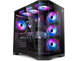 Vibox Gaming PC - Ryzen 7 7800X3D - RTX 5080 - 32GB DDR5 RAM - 1TB NVMe SSD - Windows 11 - WiFi 6 + Bluetooth 5.4 - Waterkoeling — cadeau in Sport & Outdoor