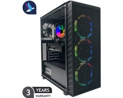 AZZA Prime Gaming PC - AMD Ryzen 7 5700X - NVIDIA RTX 5070 - 32 GB RAM - 1 TB SSD - WiFi — cadeau in Eten & Drinken