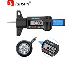 Zwart 25,4 mm Banden Dieptemeter, dieptemeter, digitale schuifmaat — cadeau in Cadeau-ideeën