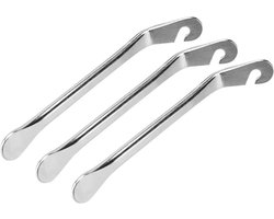 Fiets bandenafnemer - bandenlichter metaal - set van 3 stuks — cadeau in Cadeau-ideeën
