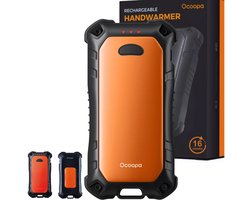 Ocoopa® XTR 3-in-1 Handwarmer Oplaadbaar – Elektrische Handwarmers met Powerbank & Zaklamp – Voor Outdoor & Noodsituaties – 10.000 mAh – IP56 — cadeau in Sport & Outdoor