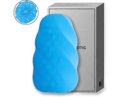 DOWO® - Hand Tool Masturbator - Pocket Pussy - Masturbator voor Man - Masturbator voor Man - Stroker - Masturbator - Sex Toys voor Mannen - Siliconen - Blauw — cadeau in Cadeau-ideeën