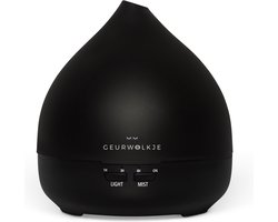 Geurwolkje Unity 2.0 Aroma Diffuser – Ultrasone Geurverspreider – Mat Zwart — cadeau in Cadeau-ideeën
