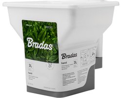 Bradas Handstrooier 3L – Zoutstrooier & Kunstmeststrooier – Instelbaar – Voor Tuin, Oprit & Winter — cadeau in Cadeau-ideeën