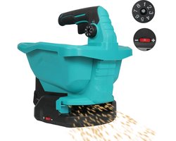 HOB AgroFlow Zaaimachine - Handstrooier - Strooiwagen - Strooizaker - Zaaimachines - 3.3L - Draadloos - 6 Instelbare Snelheden — cadeau in Cadeau-ideeën