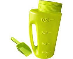 Handstrooier - Zoutstrooier Meststofstrooier - Gladheid Bestrijden - Koudebestendige Constructie - 150 g - Groen — cadeau in Cadeau-ideeën