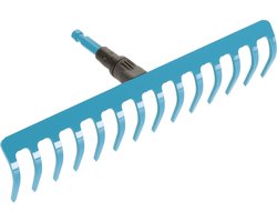 GARDENA Combisystem hark 14 tands Hark - Werkbreedte 36 cm - Aanbevolen steellengte 150 cm — cadeau in Cadeau-ideeën