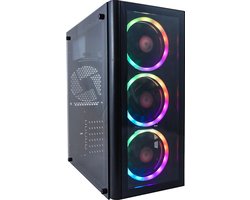AMD Ryzen 5 RGB Budget Game Computer / Gaming PC - 16GB RAM (2x8GB Dual-Channel) - 500GB SSD - RX Vega 11 - TRIPLE aRGB FAN - Windows 11 Pro - Wifi / Bluetooth — cadeau in Elektronica