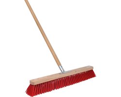 Talen Tools - Straatbezem - Kunststof - 60 cm - Steel 160 cm — cadeau in Cadeau-ideeën