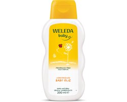WELEDA Verzorgende Babyolie - Calendula & Sesamolie - Houdt de Huid Zacht & Soepel - Badolie & Babymassage - 200ml — cadeau in Cadeau-ideeën