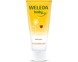 WELEDA Baby Calendula Billenbalsem Parfumvrij - Billenzalf - Helpt Geïrriteerde Babybillen Herstellen - Beschermt Tegen Luieruitslag - 100% Natuurlijke Ingrediënten - 75ml — cadeau in Cadeau-ideeën