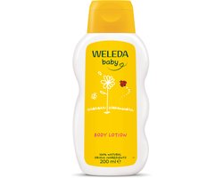 WELEDA Baby Calendula Bodylotion - Calendula & Kamille - Voorkomt Uitdroging - Houdt de Huid Zacht & Soepel - 100% Natuurlijke Ingrediënten - 200ml — cadeau in Cadeau-ideeën
