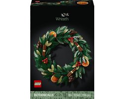 LEGO Icons Herfstkrans Bouwpakket voor Volwassenen met Bloemen - kerstdecoratie - 10340 — cadeau in Wonen & Interieur