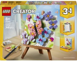 LEGO Creator 3in1 Bloemenschilderij Bloemen Speelgoed voor Kinderen en Kinderkamer Decoratie 31390 — cadeau in Spellen & Speelgoed