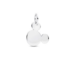 Pandora Disney hangende zilveren bedel met Mickey Mouse silhouet 793994C00 — cadeau in Sieraden