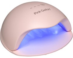 Pink Gellac Pro UV Lamp Gelnagels - Nagellamp LED UV voor Gellak - Nagel Lamp voor Gel Nagellak - Roze — cadeau in Verzorging