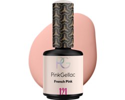 Pink Gellac Gellak - 121 French Pink 15ml - Roze Gel Nagellak - Gellac - Gel Nagels Producten — cadeau in Verzorging