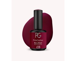 Pink Gellac Gellak - 439 Berry Sheen 15ml - Roze Gel Nagellak - Gellac - Gel Nagels Producten — cadeau in Verzorging