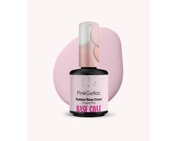 Pink Gellac Base Coat Gellak - Rubber Base Cover Frosted Pink - Gel Nagels Producten - 15ml — cadeau in Verzorging